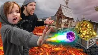SAViNG PiRATE iSLAND from BOWSER!! Niko and Dad beach battle, rescue mission, and playing new games