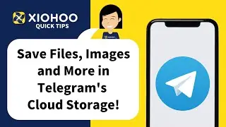 XIOHOO Quick Tips - What You can Store in Telegram Saved Messages