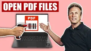 Open PDF Files by Scanning Barcodes
