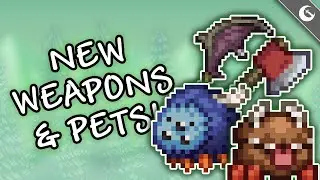 NEW WEAPONS AND PETS from Don't Starve Together! - Terraria 1.4.3