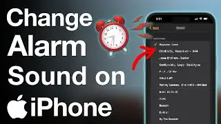 How to Change Alarm Sound on iPhone? Change iPhone Alarm Sound (No GarageBand)