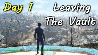 Fallout 4 Day 1 Leaving The Vault