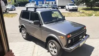 Багажник на водостоки ВАЗ НИВА 2121, LUX TREVEL