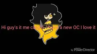 My new OC yay X3 it cute and cool