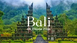 Bali - 4K Drone Footage With Relaxing Music - Amazing Nature Scenery in Ultra Hd HDR