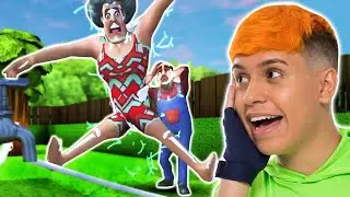 PROFESSORA CAIU NA ARMADILHA E TOMOU UM CHOQUE!! (Scary Teacher)