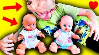куклы пупсики артёмка и амелия