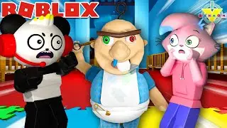 Race to Escape Baby Bobby Daycare!! Combo Panda VS Alpha Lexa!!