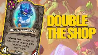 Doubling The Stats Of Your Shop Is So Strong | Dogdog Hearthstone Battlegrounds