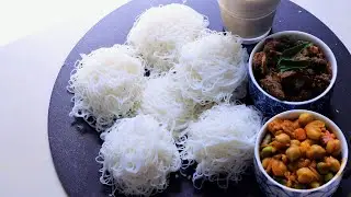 Soft and Fluffy String Hoppers | Idiyappam  Recipe | Noolputtu | Indian Breakfast Recipe