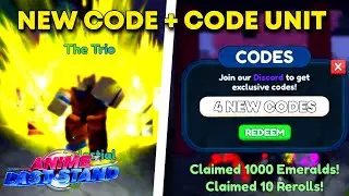 New Update 4 Codes + New META UNIT SHOWCASE In Anime Last Stand!