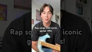 Rap songs with iconic guitar riffs!