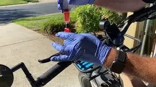Zoom Hydraulic brake mini bleed on AVENTON AVENTURE Ebike
