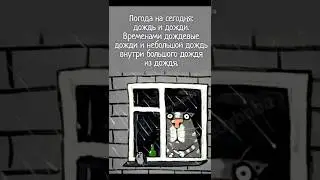 Дождь из дождя ☔ #прикольнаяозвучка