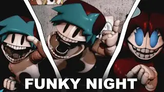 FNF Dave and Bambi - Funky Night [FNAF] | RANDOM WEES DAVE & BAMBI EXTENDED