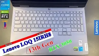 Lenovo LOQ 15IRH8 Core i5 13th Gen Review | LOQ RTX 3050 6GB 16GB 512GB