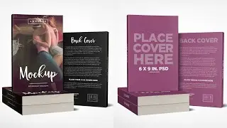 How to make book mockup | free book mockup psd | Photoshop Mockup Tutorial