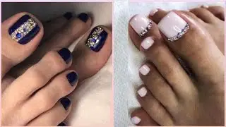 ПЕДИКЮР СО СТРАЗАМИ 150 ИДЕЙ КОТОРЫЕ ТОЧНО ПРИЙДУТСЯ ВАМ ПО ВКУСУ