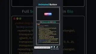 🎨 Colorful Button Animation 2025! 💻✨ | Stunning JS Effects in 60 Seconds||