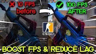 ➢CSGO Lag Fix Low-End PC | Boost FPS  | Ultimate CSGO FPS Boost Guide | INTEL HD GRAPHICS |