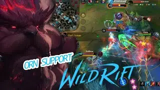 Wild Rift ORN SUPPORT Gameplay Builds and Runes