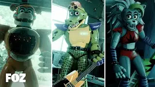 Glamrock Animatronics in Real Life - FNAF Security Breach Animation