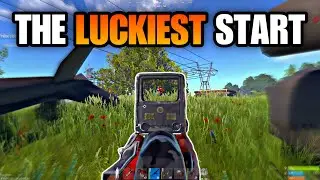 The Luckiest Start - Rust Console Edition