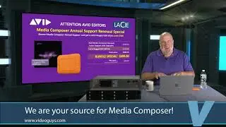 Avid Media Composer Bundles with LaCie Rugged SSD