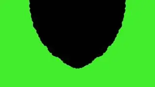 Black Ink Covering A Green Screen || Green Background || No Copyright Video  || Copyright free video