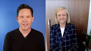 Quibi CEO Meg Whitman with Scott Carty