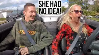 LS3 Swapped my Moms Solstice - Her Reaction Was Priceless!