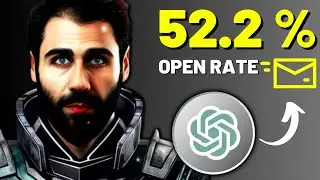 How I Got A 52.2% Email Open Rate With AI