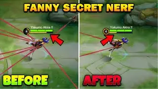 WTF! MOONTON (SECRETLY) NERFED FANNY! R.I.P FANNY😭 -MLBB