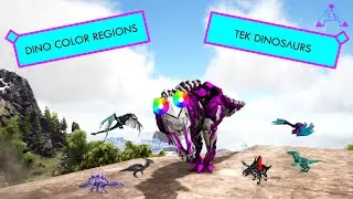 Ark - Dinosaur Color Regions  - Tek Dinosaurs
