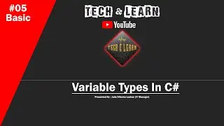 Variables In C#