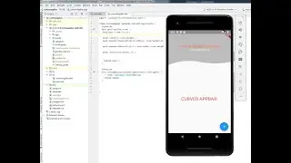 Custom Curved AppBar Flutter