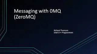 Messaging with 0MQ (ZeroMQ)