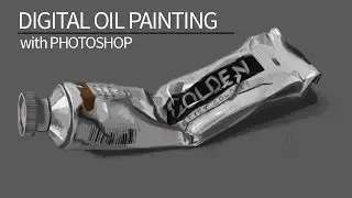 Digital Oil Painting - Photoshop Graphics Tablet