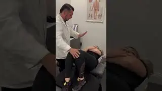 Lower back pain treatment by chiropractic adjustment