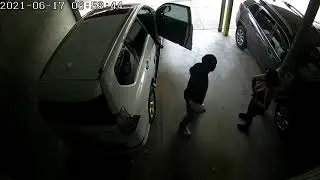 The thief is Remotely unlocking Jeep, then stills the belongings left inside Part 1