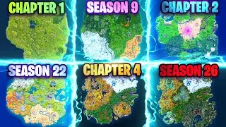 The ENTIRE history of the Fortnite island (detailed showcase)