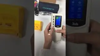 3nh Cheap Nr110 Handheld Colorimeter Operation Video