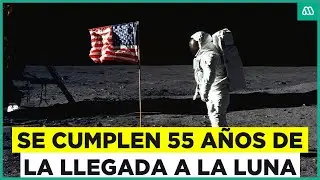 Se cumplen 55 años del hombre en la luna: Así fue la llegada del Apolo 11 a nuestro satélite