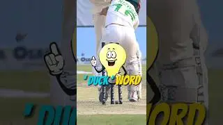 Cricket मे "DUCK" Word का Invention कैसे Hua ? How many types of Ducks in Cricket? #shorts