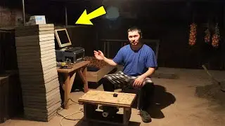 Произвел плитки аж до потолка!
