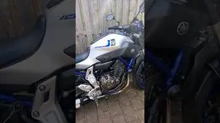 Новая игрушка Yamaha mt07