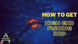 Killing Alpha Tusoteuthis to get a High Level Fishing Rod Ark Survival Evolved