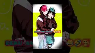 IZUKU, BAKUGOU AND SHOTO CUTE AND FUNNY MOMENTS😂🤣🥰💖 #mha #shototodoroki #izukumidoriya #bakugou#cute