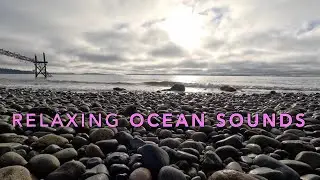 Relaxing Ocean Sounds For Sleep/Study/Chill | 4K No Music | Watch The Tide Go Out At Cherry Point WA