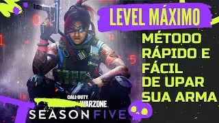 COMO UPAR AS ARMAS RÁPIDO SEM O MULTIPLAYER | WARZONE SEASON 5 [ATUALIZADO]